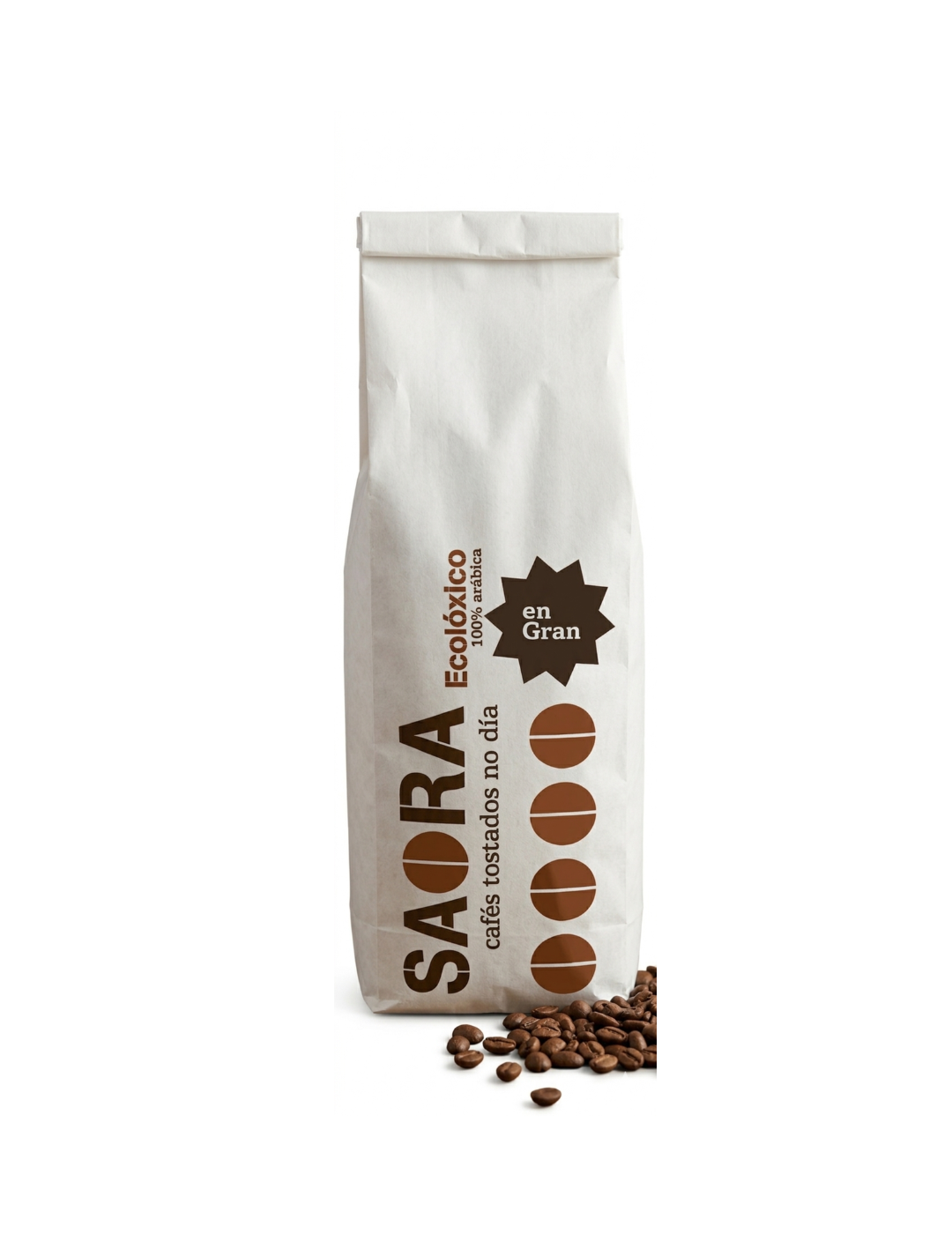 Café Ecológico 100% Arábica Grano 250g